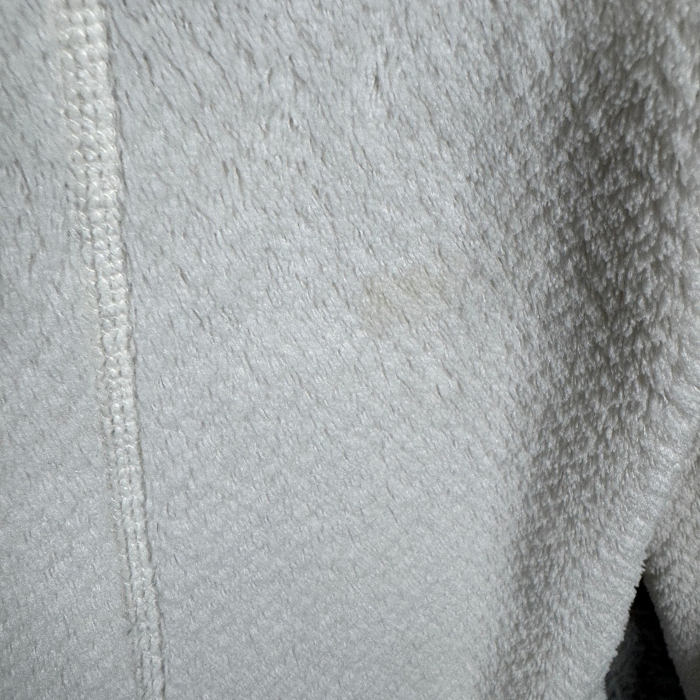 Patagonia Re-Tool Snap-T Pullover Fleece Jacket Raw White Polartec Womens Large - Picture 8 of 8